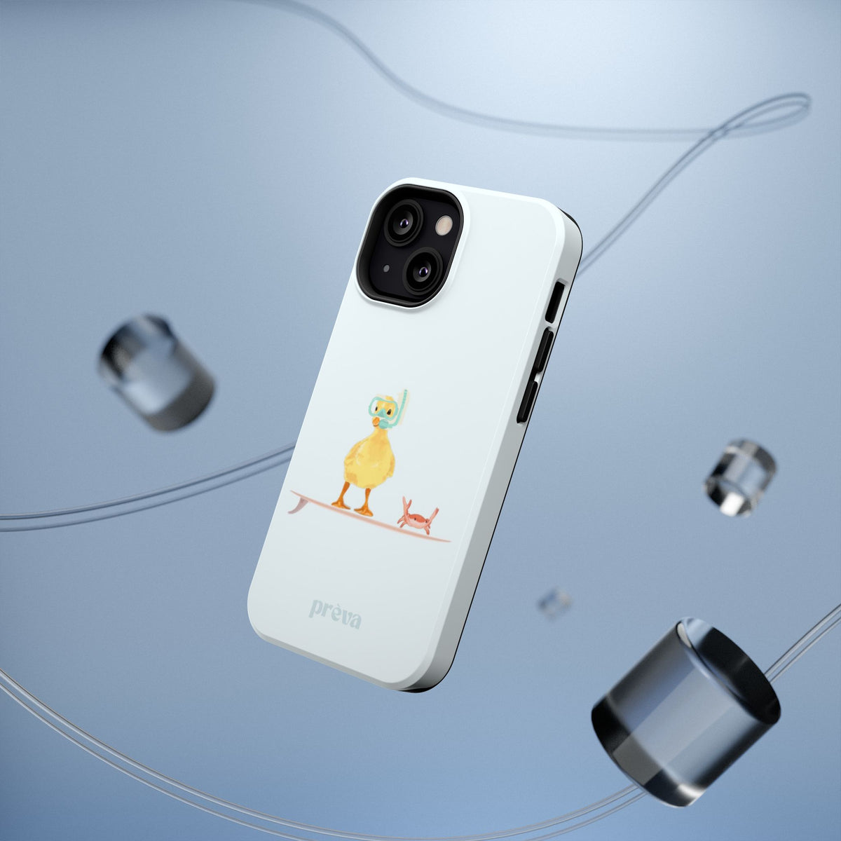 Scuba Duck Stripes Phone Case