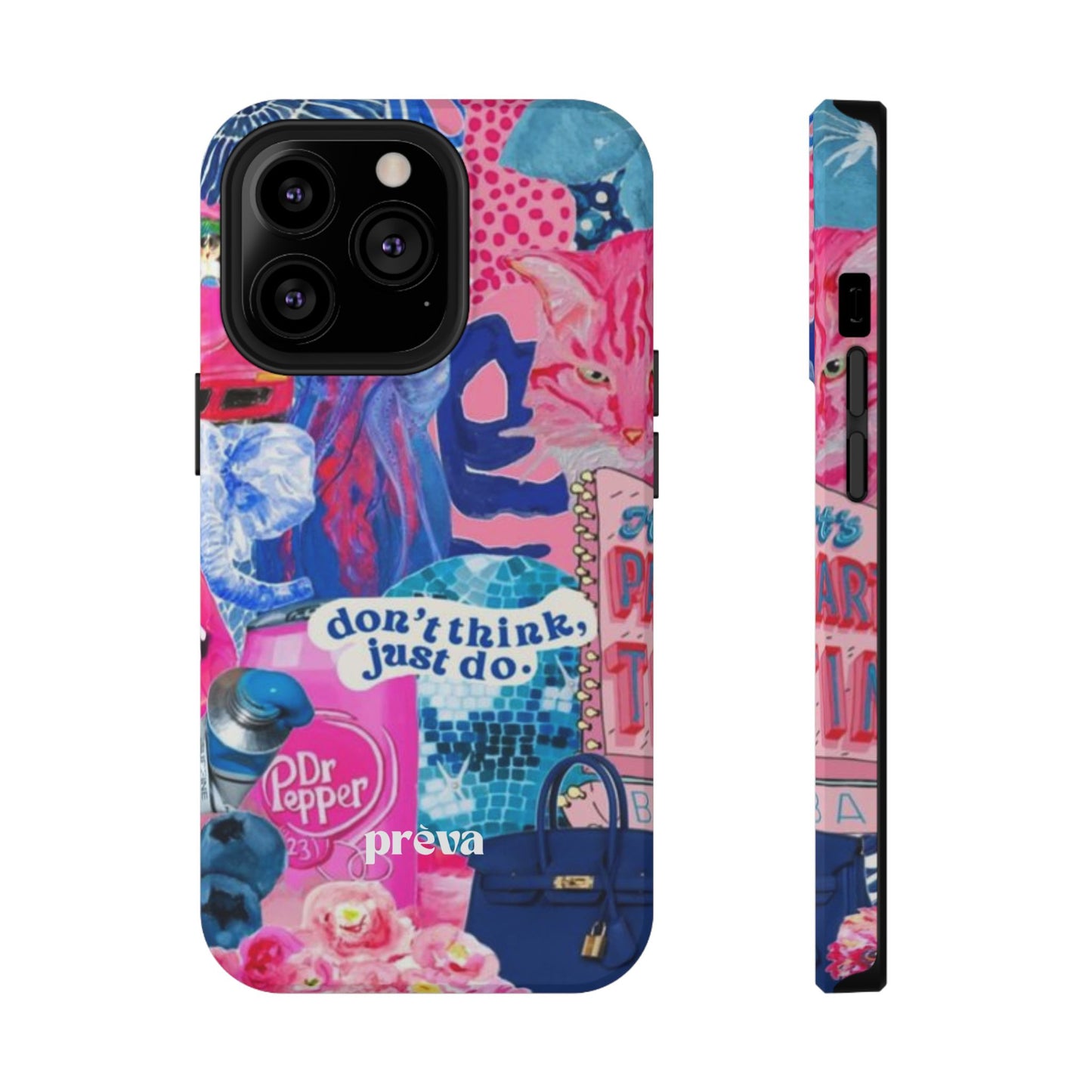 Vibrant Galaxy Collage Phone Case