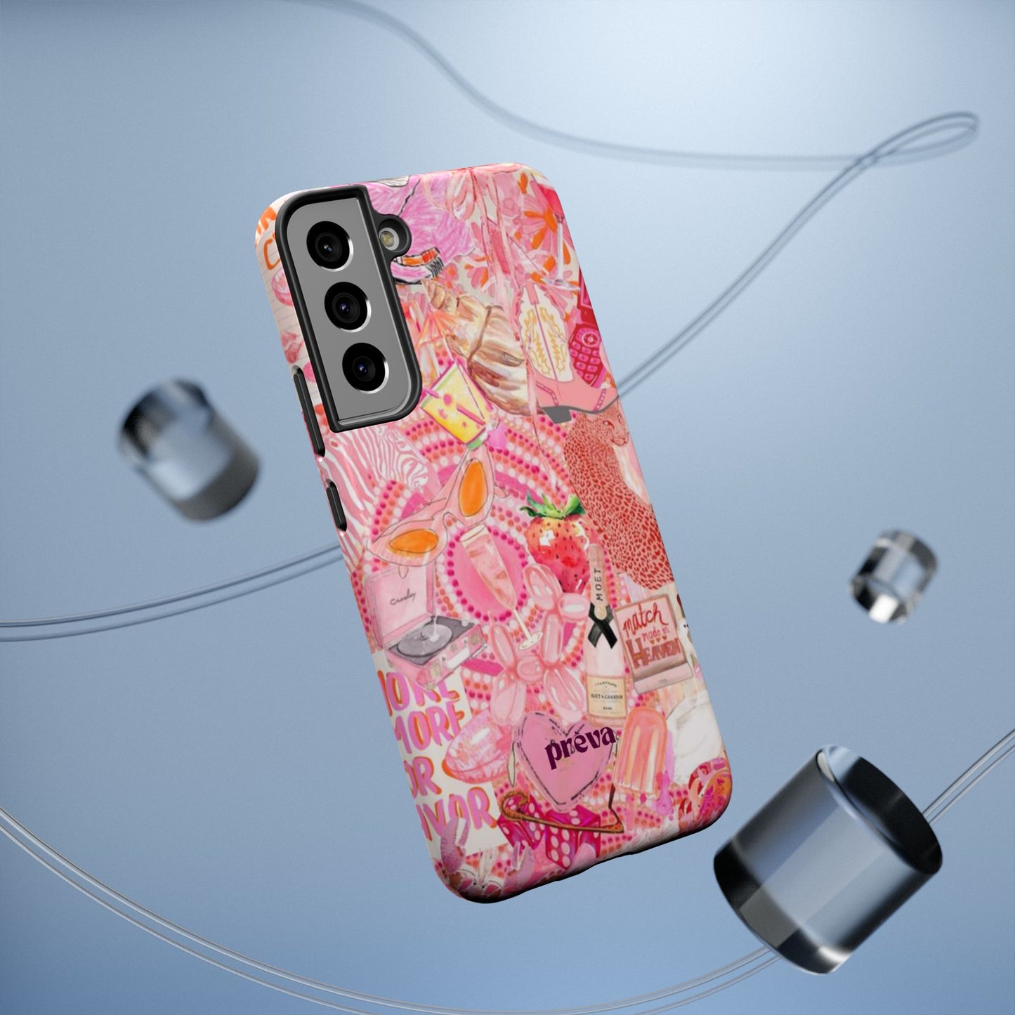 Pink Collage Phone Case