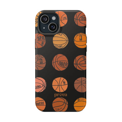 Black Basketball Phone Case