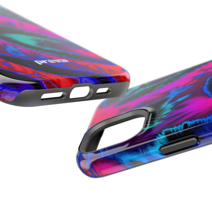 Neon Swirl Phone Case