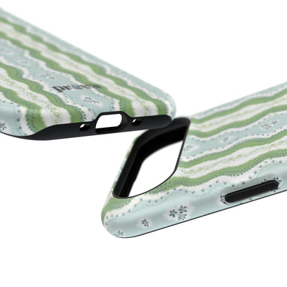Green Waves Phone Case