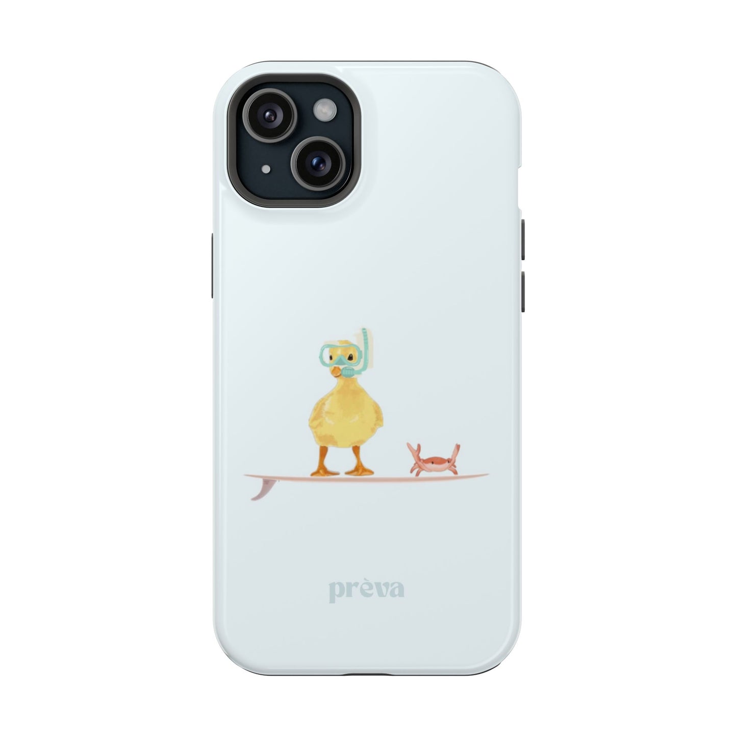 Scuba Duck Stripes Phone Case