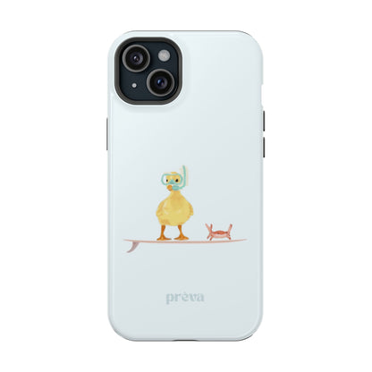 Scuba Duck Stripes Phone Case