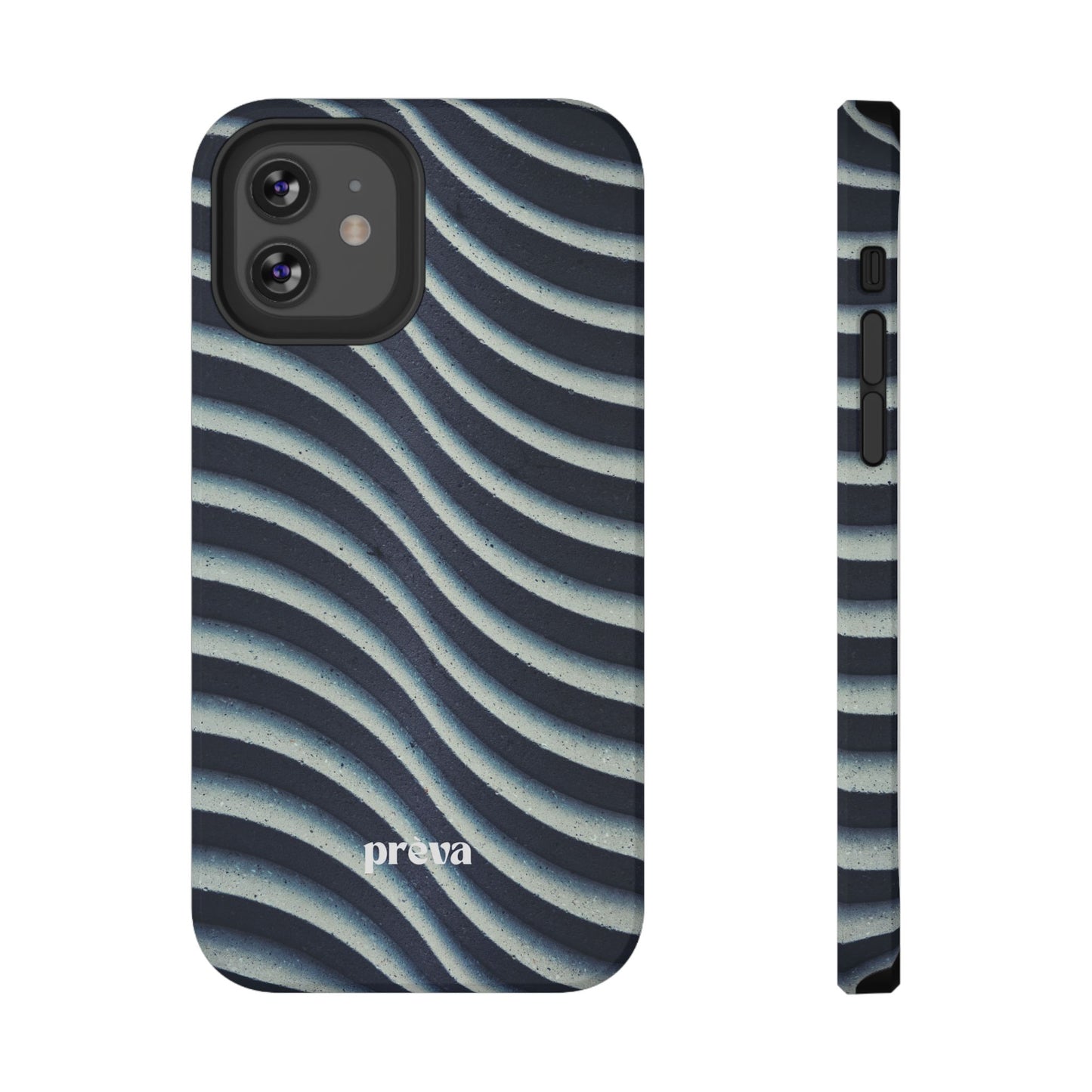 Navy Waves Phone Case