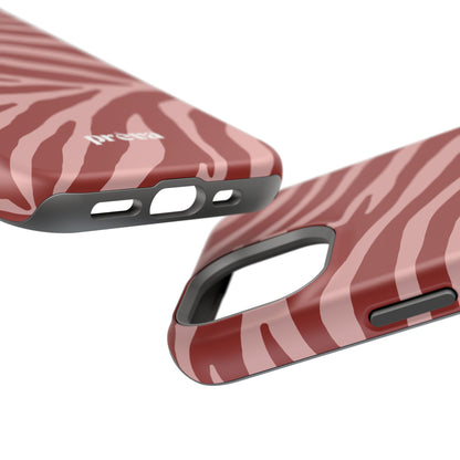Red Zebra Phone Case