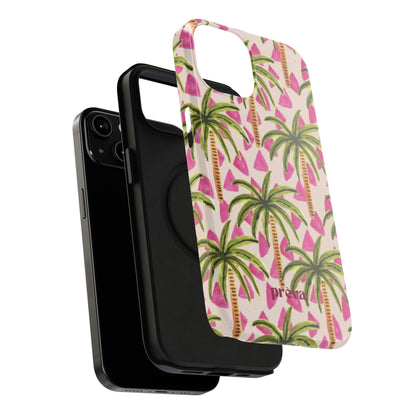 Phone Case — Pink Palm Tree Impact-Resistant Protector