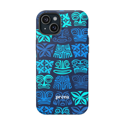 Blue Tiki Phone Case