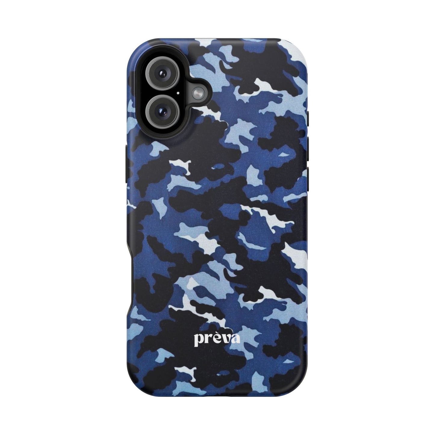 Blue Camo Phone Case