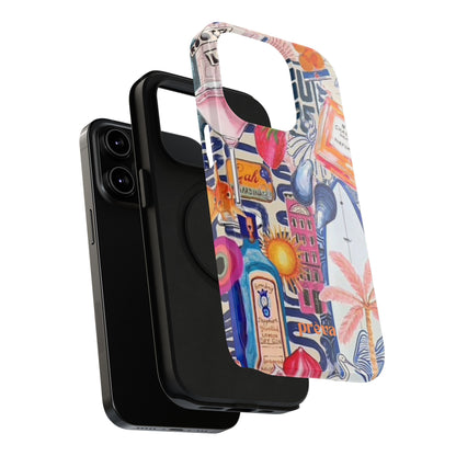 Tropical Beach Collage Phone Case