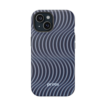 Wavy Navy Phone Case