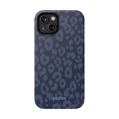 Navy Leopard  Phone Case