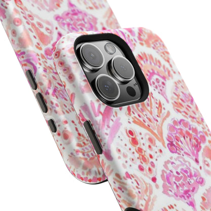Pink Shell Watercolor Phone Case