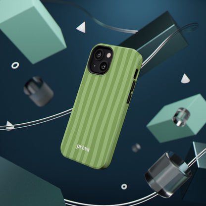 Light Green Stripes Phone Case