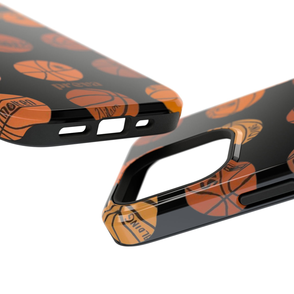 Black Basketball Phone Case