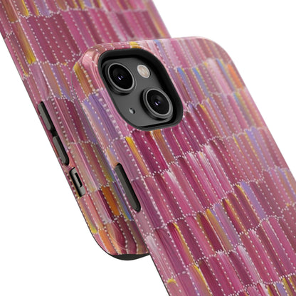 Pink Brushstroke Phone Case