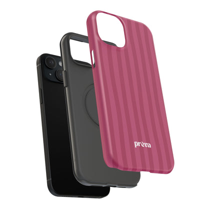 Magenta Stripes Phone Case