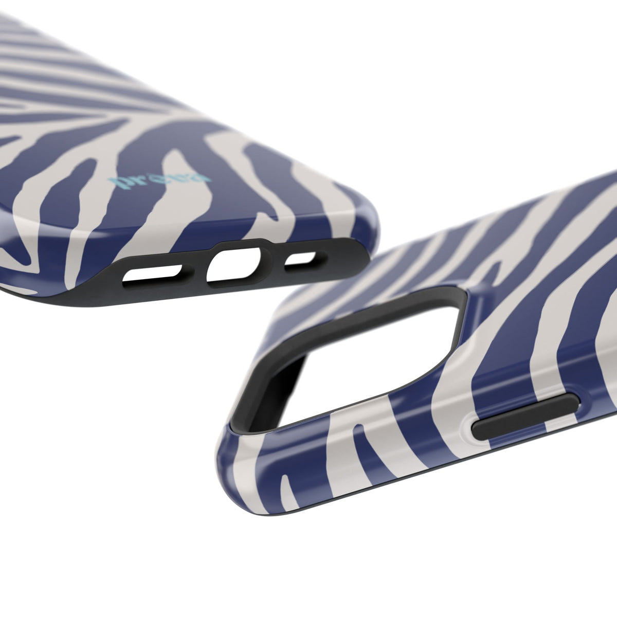 Blue Zebra Phone Case