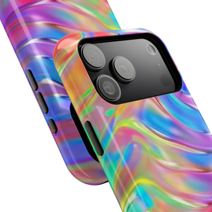 Iridescent Swirl Phone Case