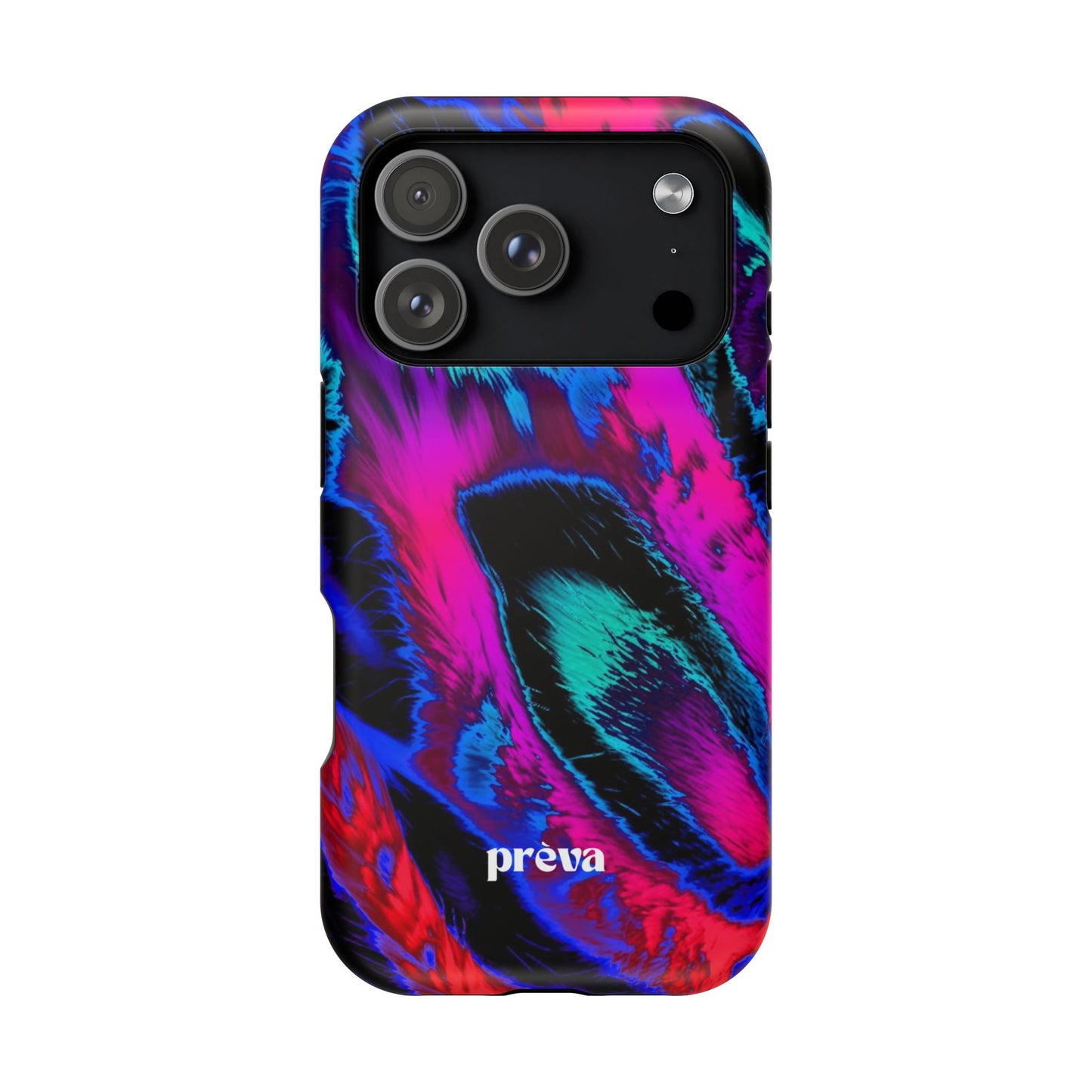Neon Swirl Phone Case