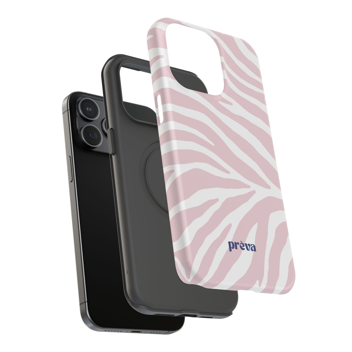 Pink Zebra Phone Case