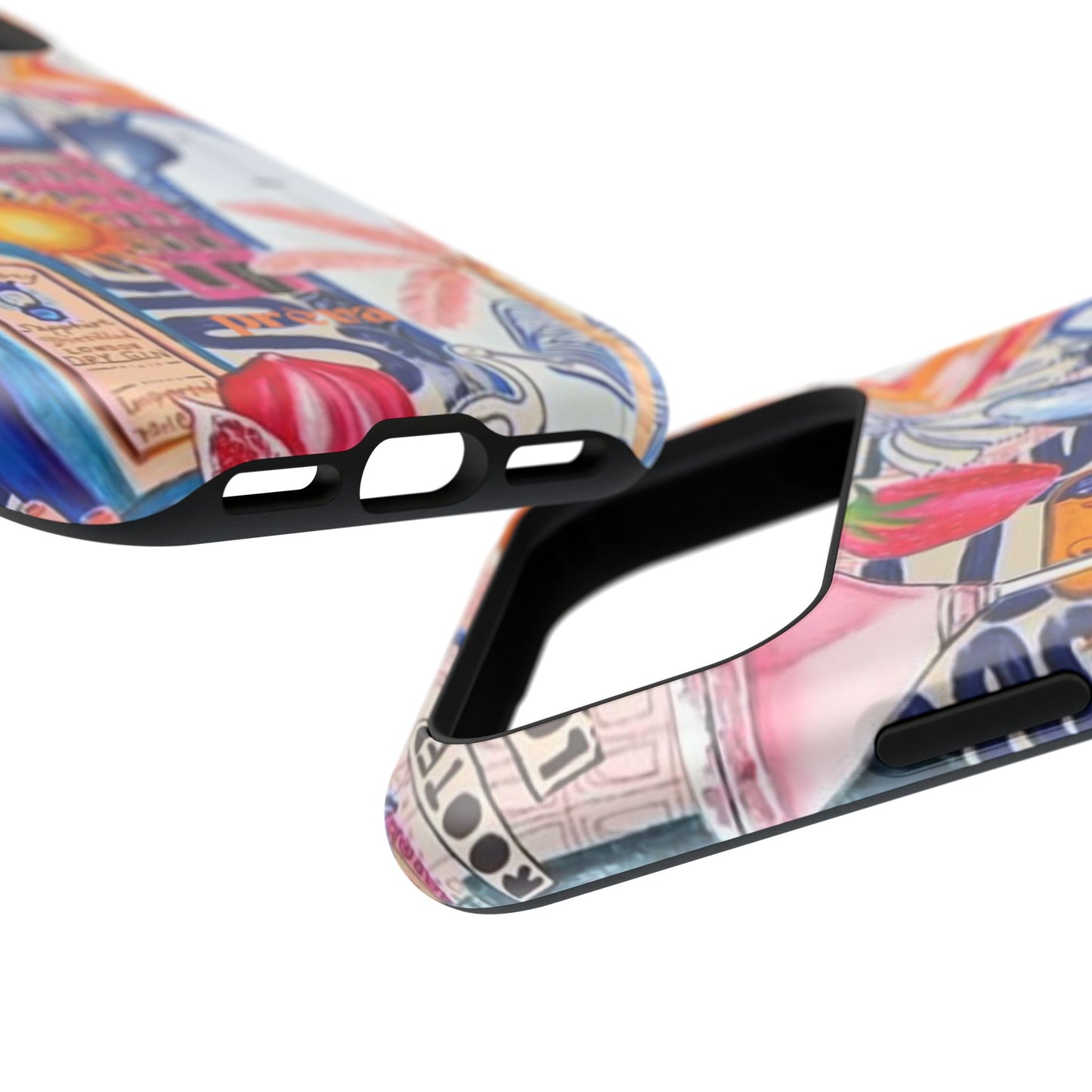 Tropical Beach Collage Phone Case