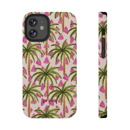 Pink & Palm Phone Case