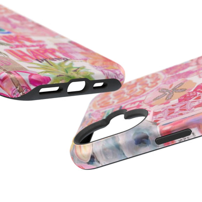 Pink Tropical Collage Phone Case