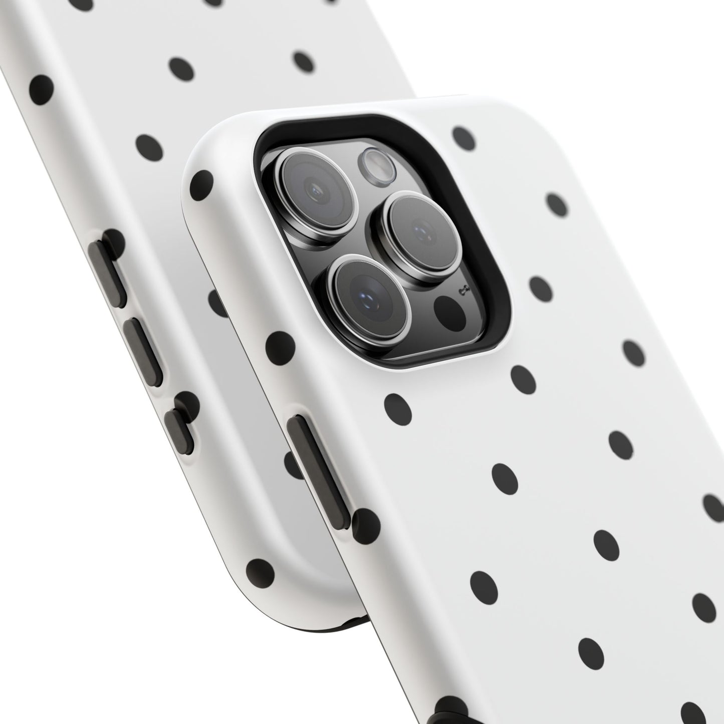 B&W polka dots Phone Case