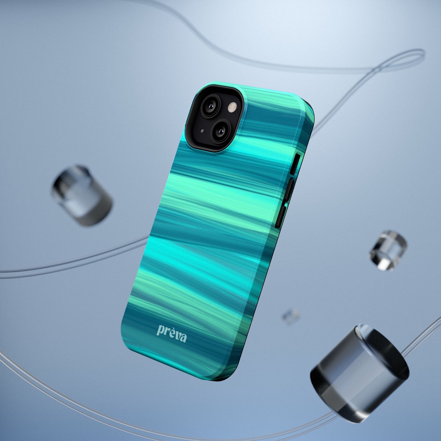 Teal Rift Phone Case