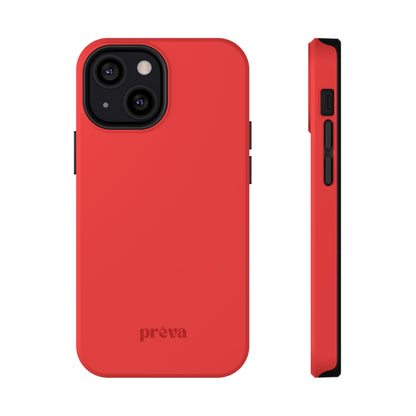 Neon Red Phone Case