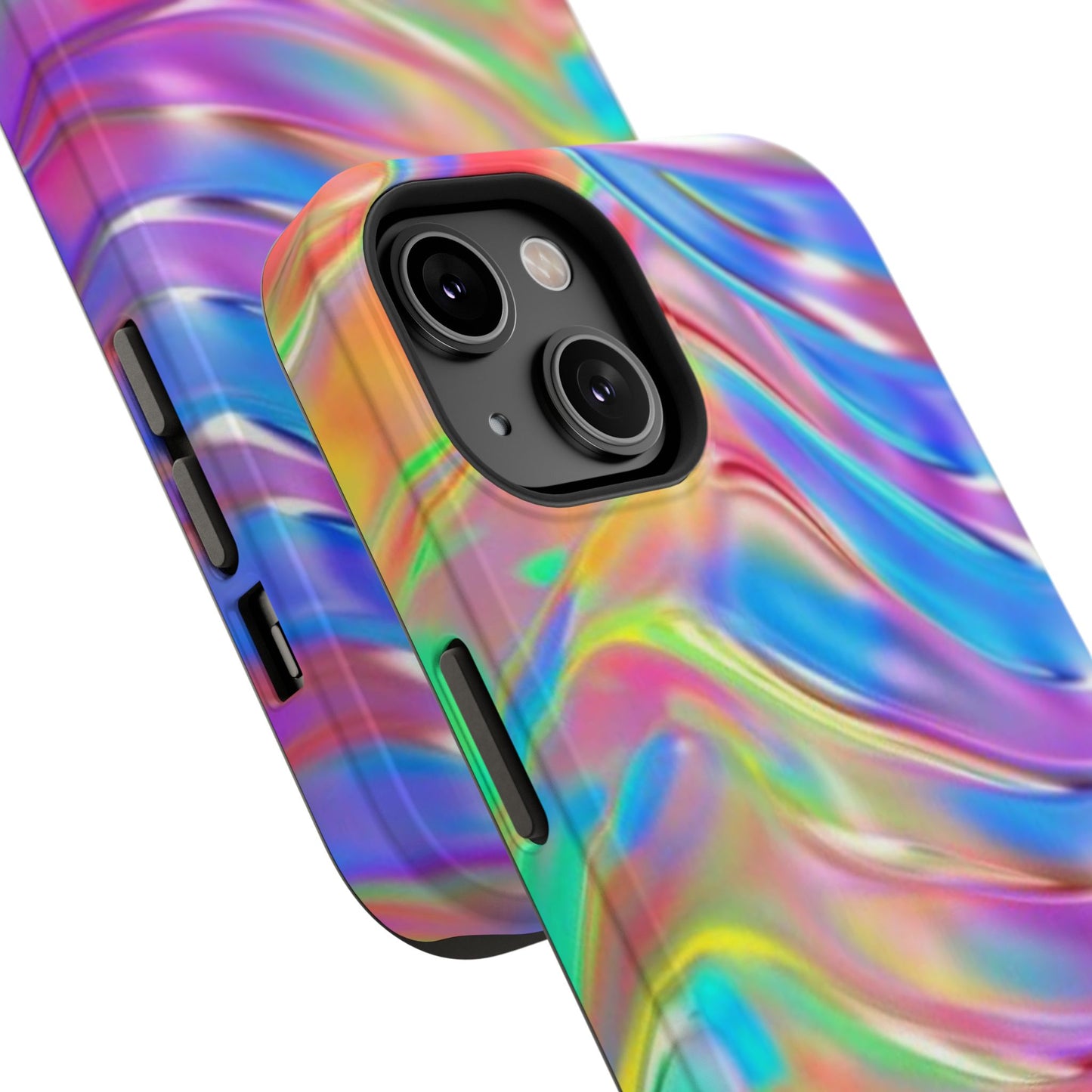 Iridescent Swirl Phone Case