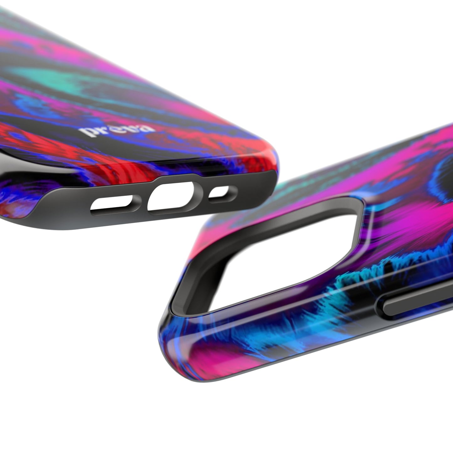 Neon Swirl Phone Case
