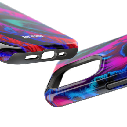 Neon Swirl Phone Case