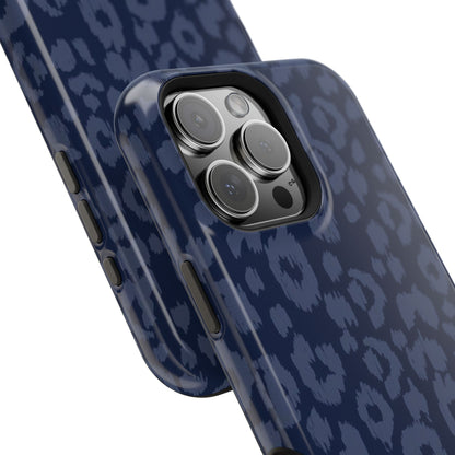 Navy Leopard  Phone Case