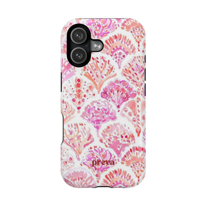 Pink Shell Watercolor Phone Case