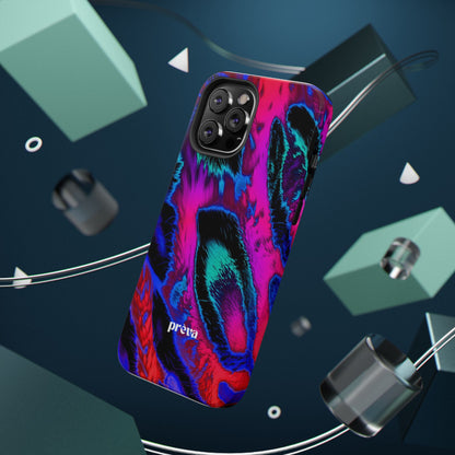 Neon Swirl Phone Case