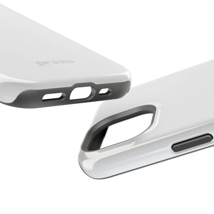 White & Grey Phone Case