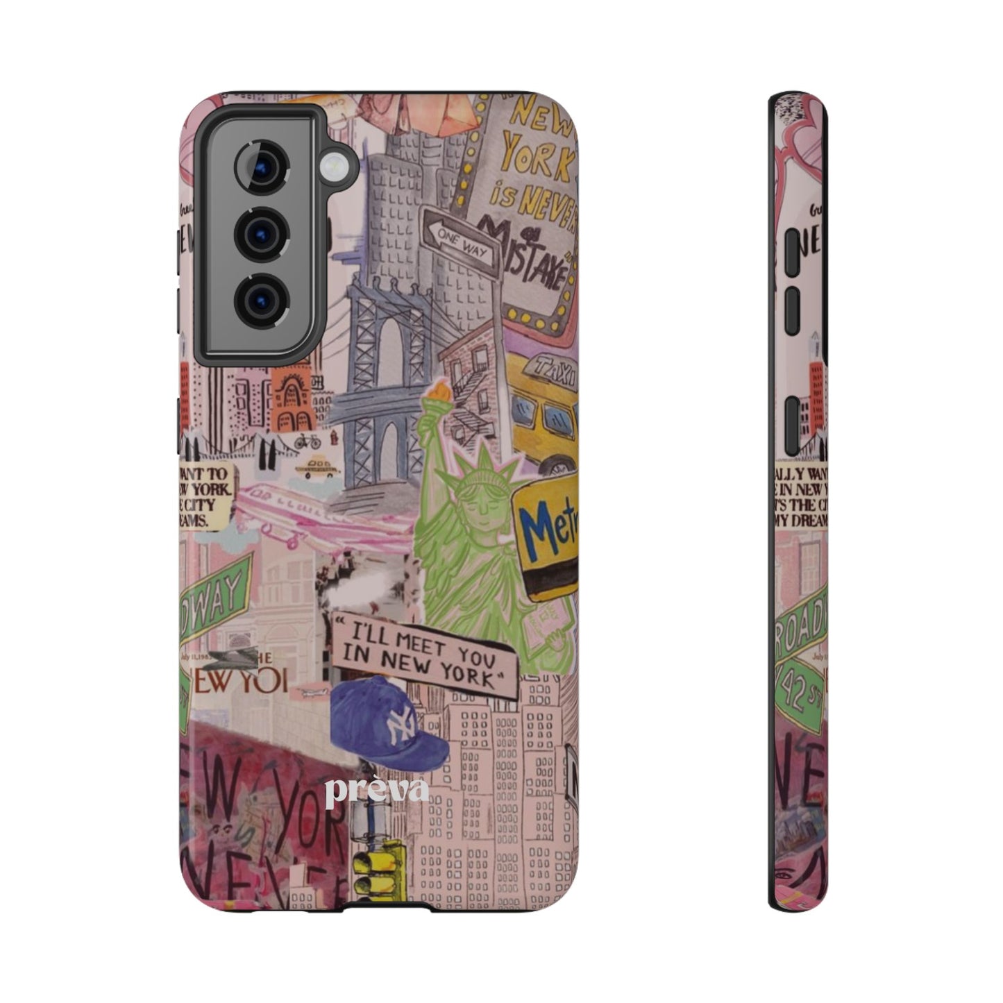 New York Collage Phone Case