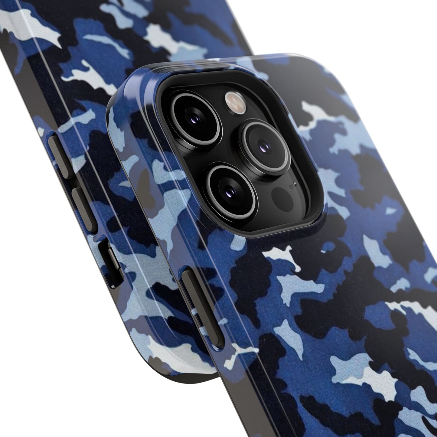 Blue Camo Phone Case