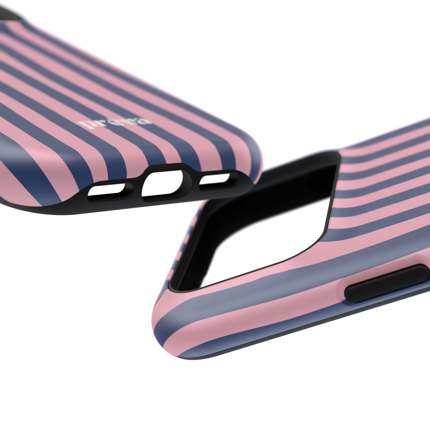 Blue and Pink Stripes Case