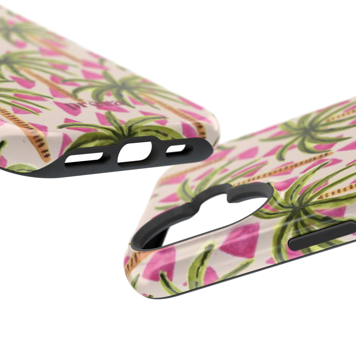 Phone Case — Pink Palm Tree Impact-Resistant Protector