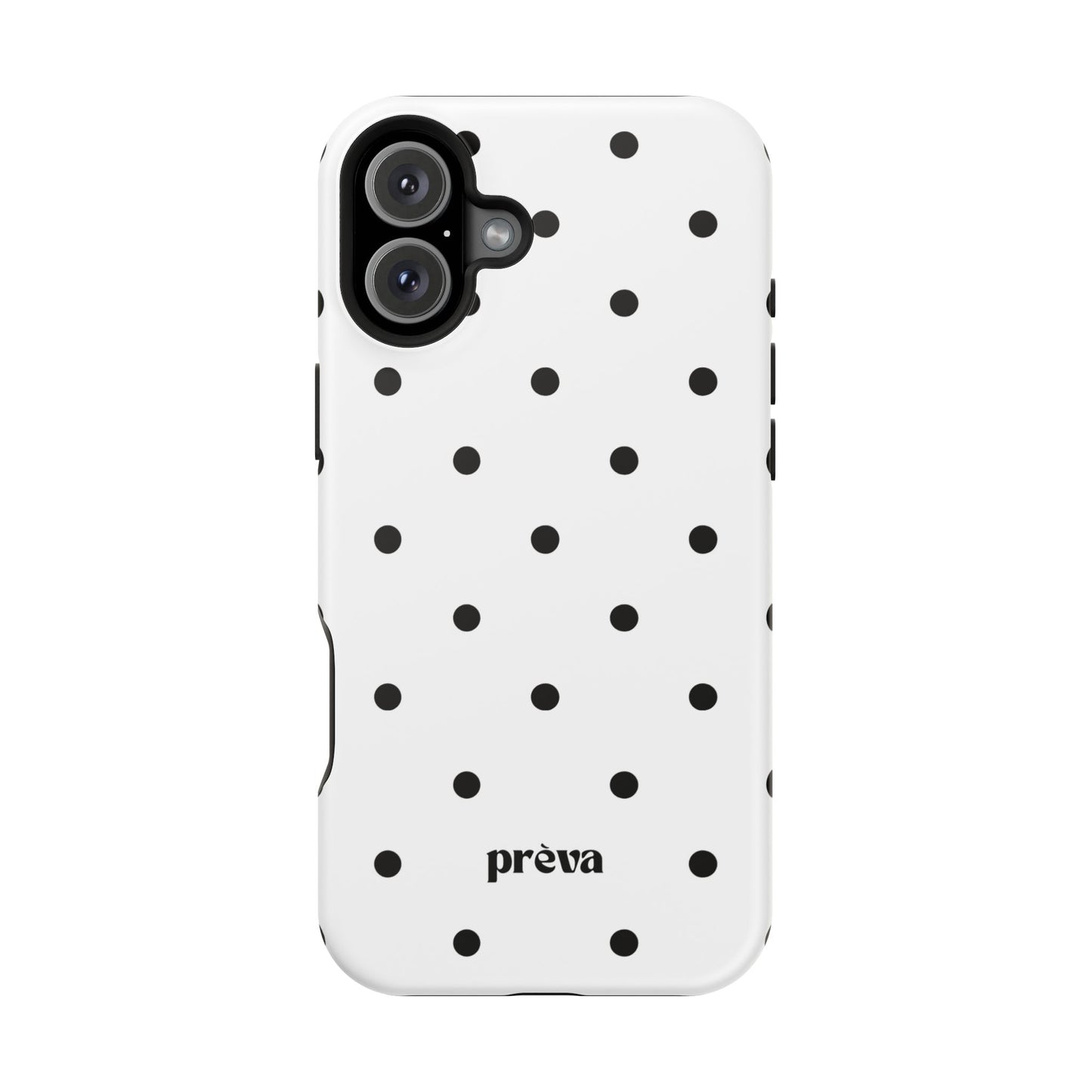 B&W polka dots Phone Case