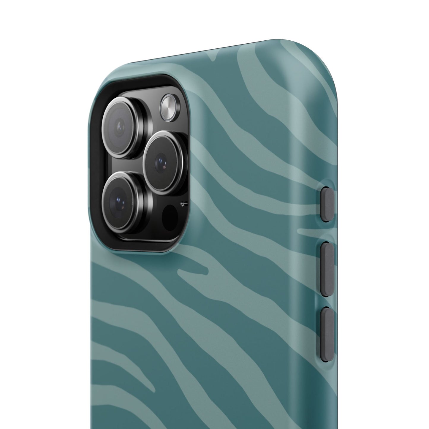 Teal Zebra Phone Case