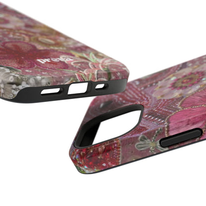Floral Embroidery Phone Case