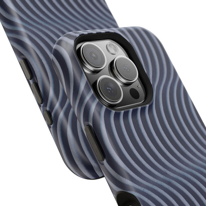 Wavy Navy Phone Case