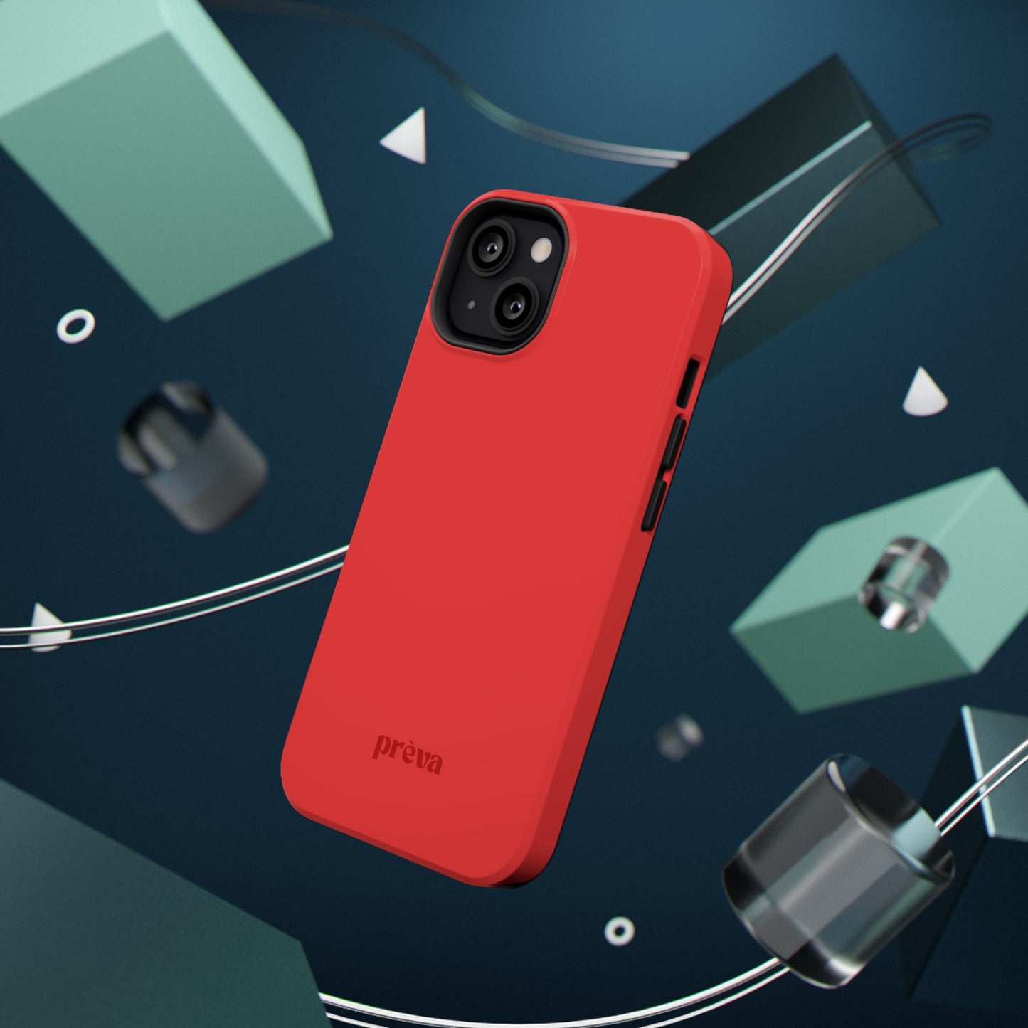 Neon Red Phone Case