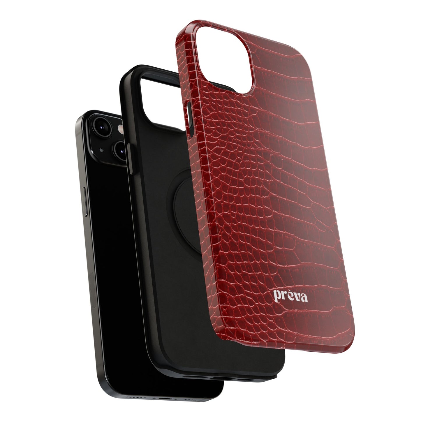 Red Croc Phone Case