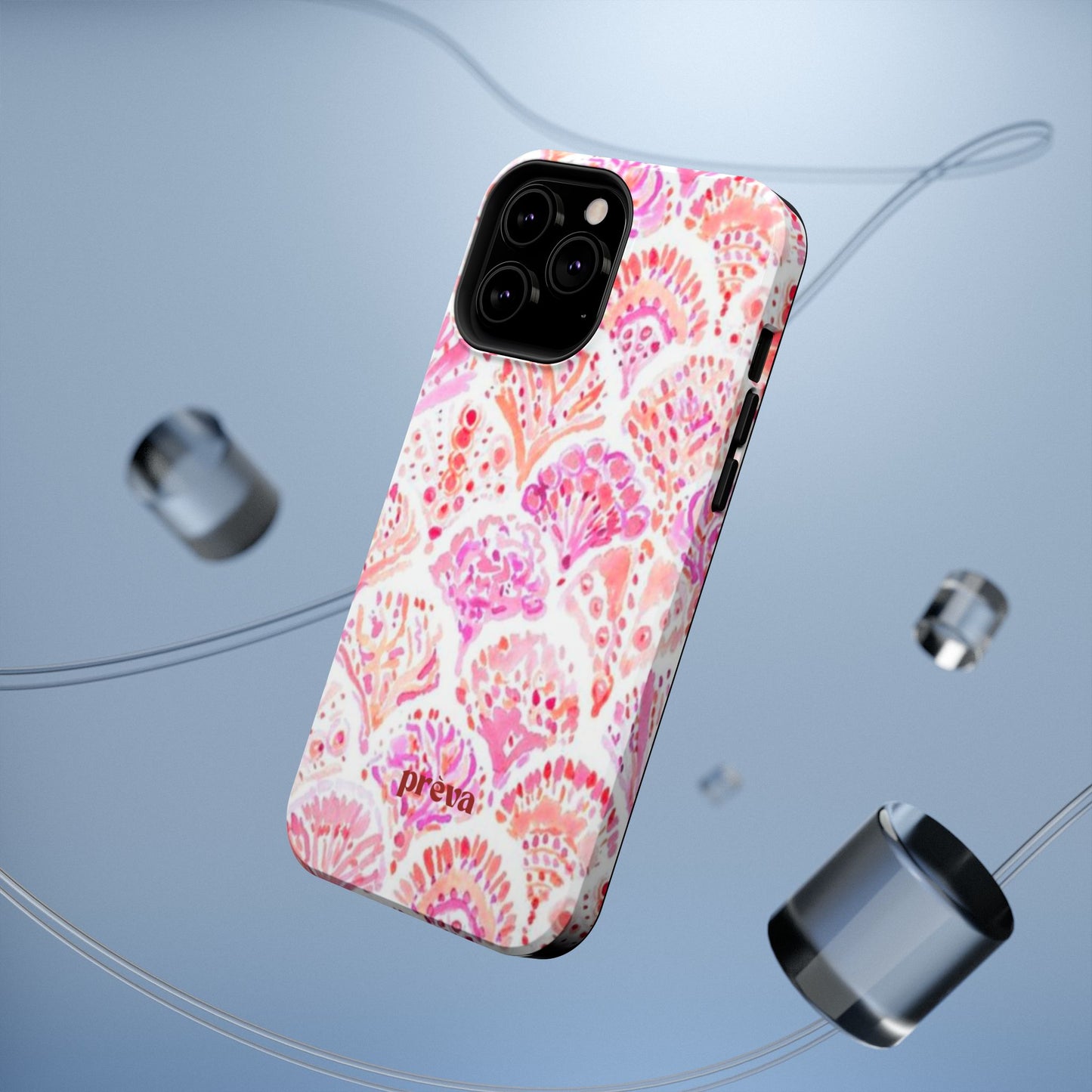 Pink Shell Watercolor Phone Case