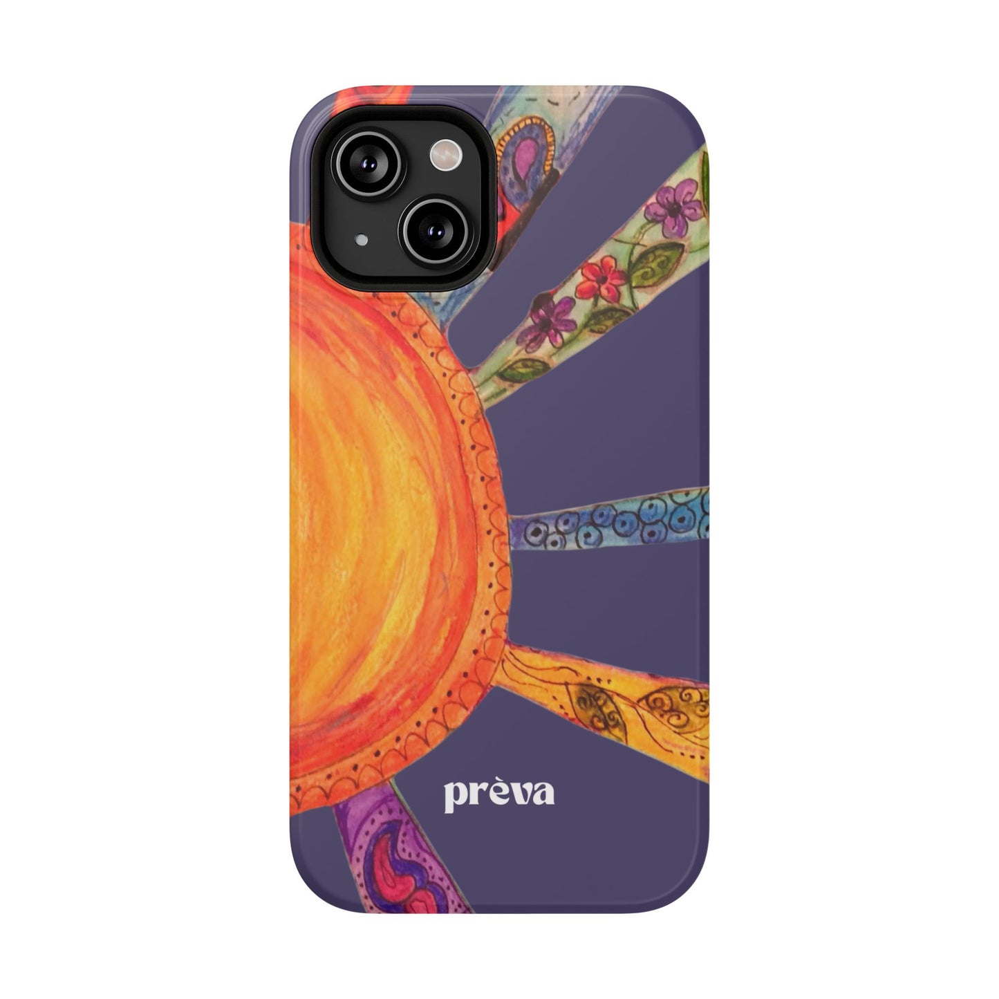 Purple Cancun Sun Phone Case
